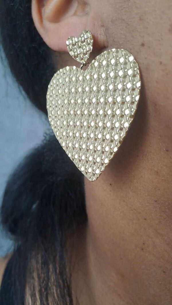 Boucles d'oreilles corazon