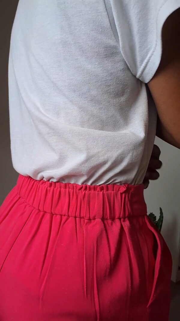 pantalon tailleur rose fuschia de la boutique en ligne rose carmel