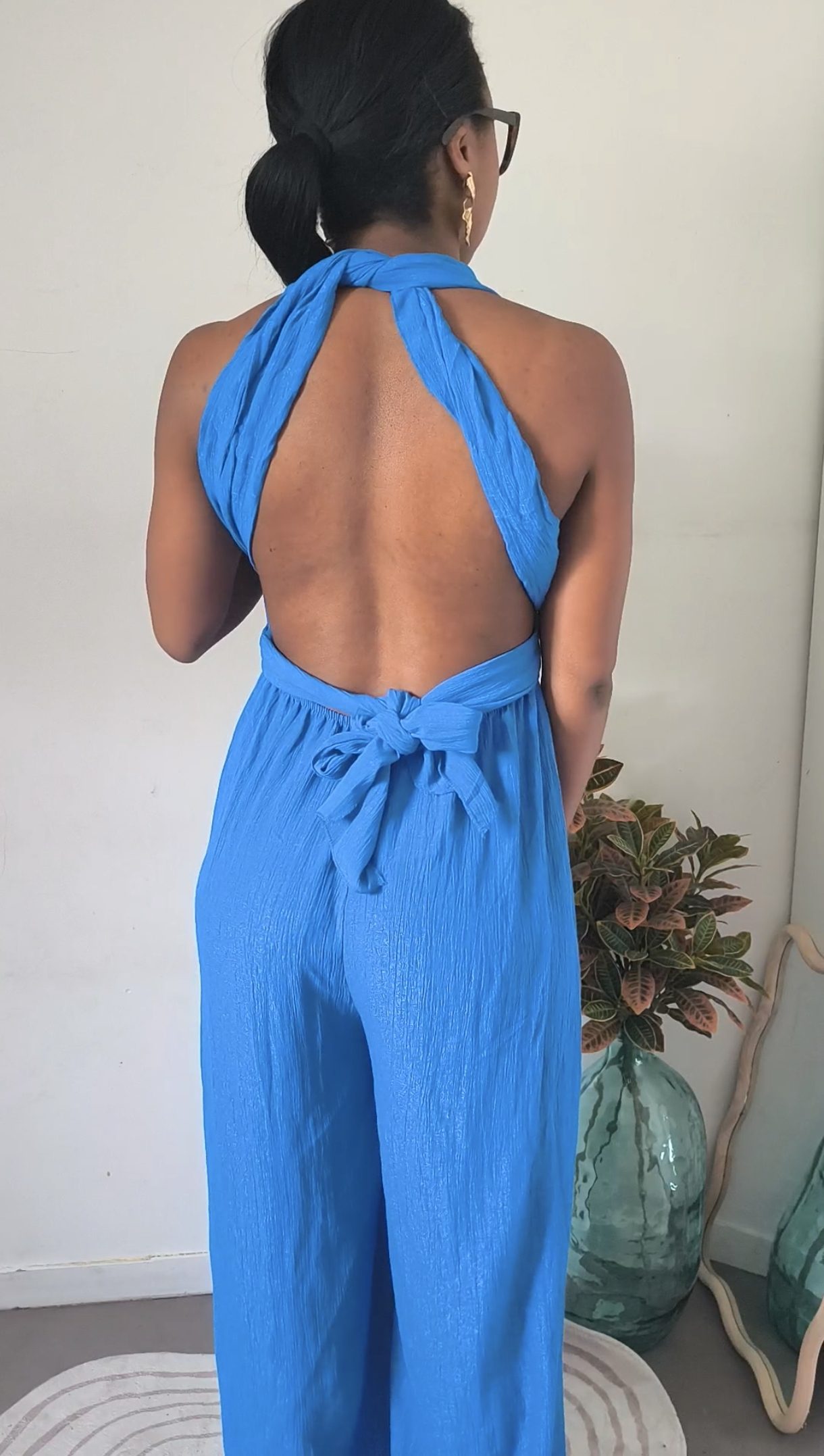 Combinaison multiposition bleue - modulable et chic – Image 5
