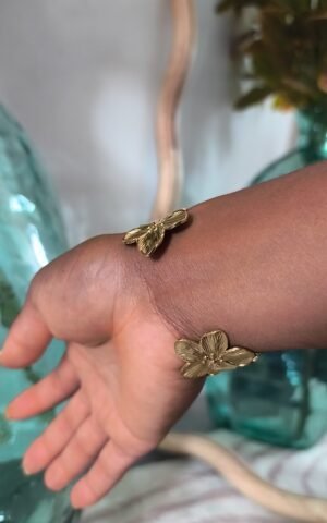 bracelet demi cercle dos boutique rose carmel acier inoxydable